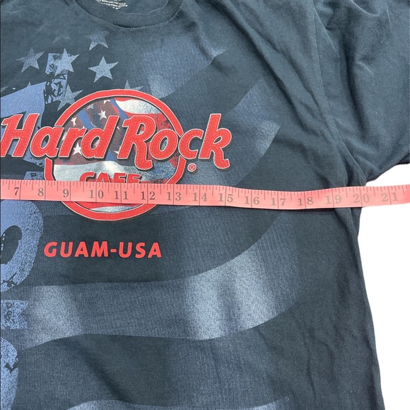 NYC Hard Rock Cafe New York Dark Blue T Shirt Double Stitch Large USA - Picture 6 of 6
